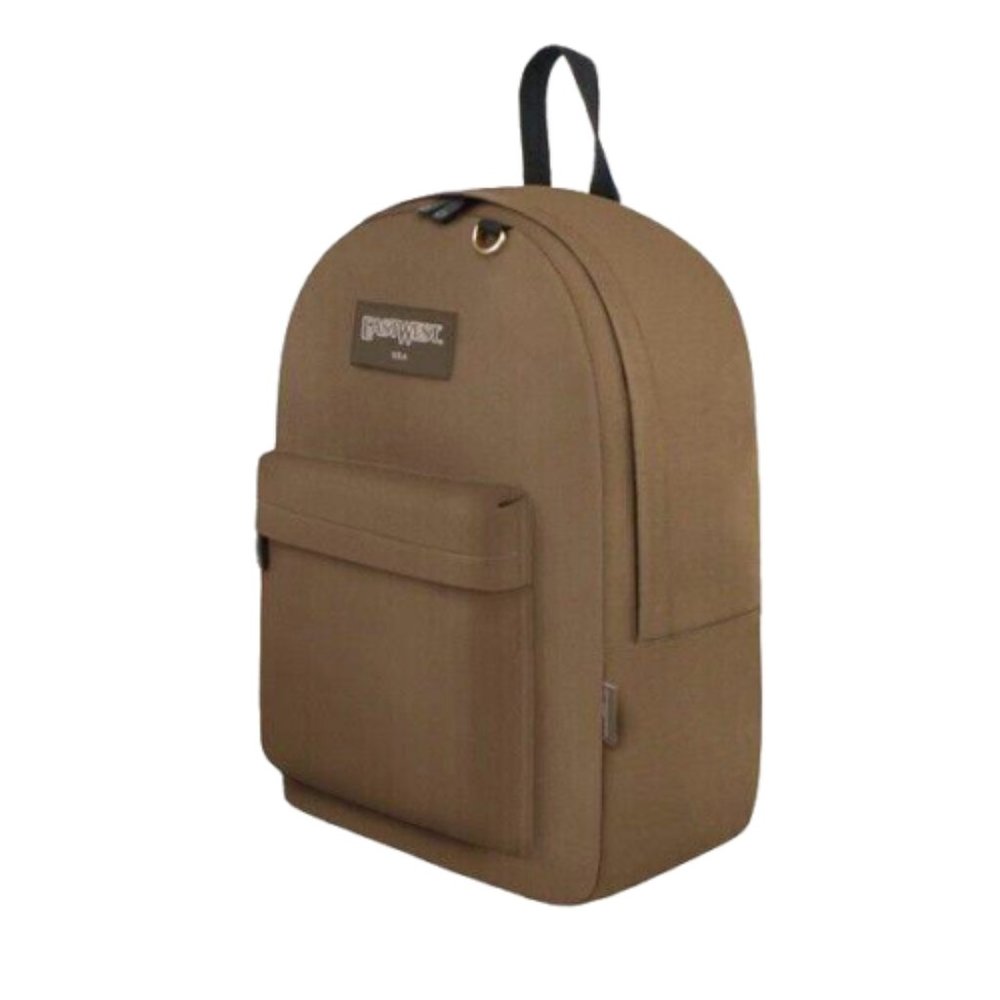 NWT East West Backpack Zipper Front Pocket Side Mesh Bottle Holder & Key Holder